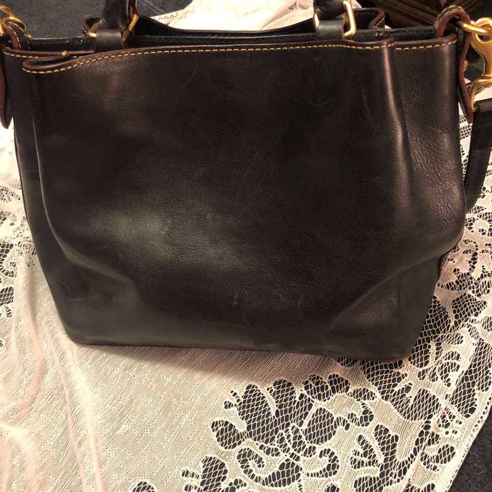 Dooney and Bourke Florentine Small Brenna- Navy